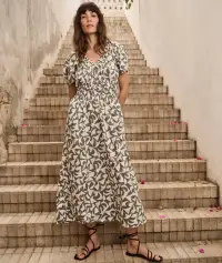 Emery Poplin Midi Dress