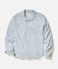 Stretch Selvage Long Sleeve Shirt