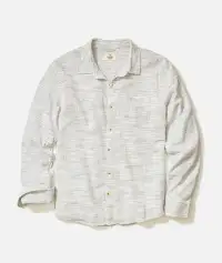 Stretch Selvage Long Sleeve Shirt