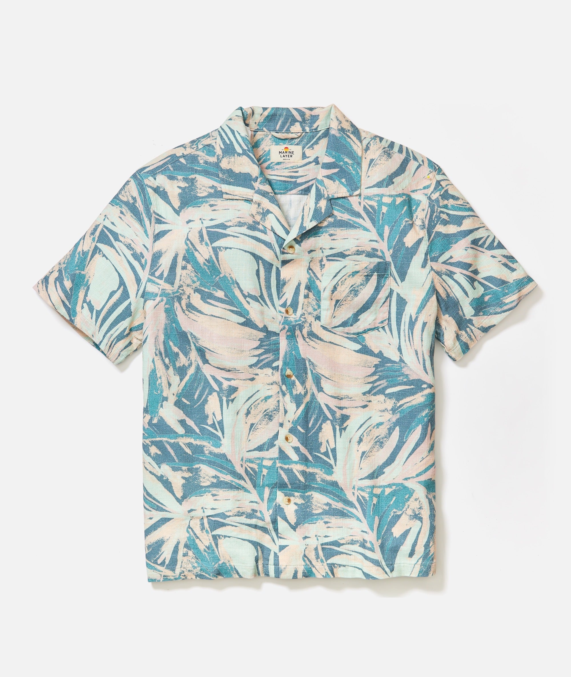 Stretch Selvage Short Sleeve Shirt