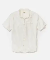 Stretch Selvage Short Sleeve Shirt