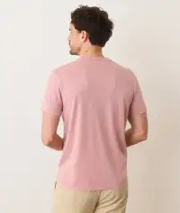 Signature Sea Change Crew Tee(Small,Withered Rose)