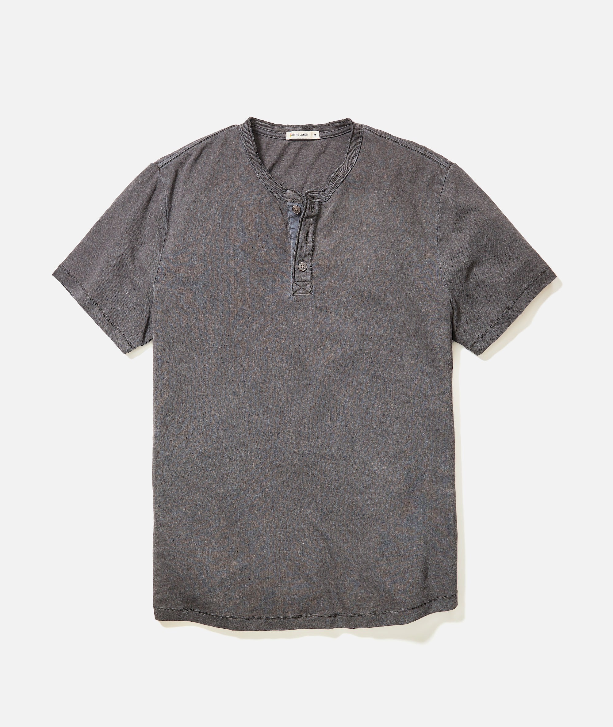 Relaxed Hemp Cotton Henley