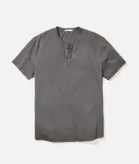 Relaxed Hemp Cotton Henley