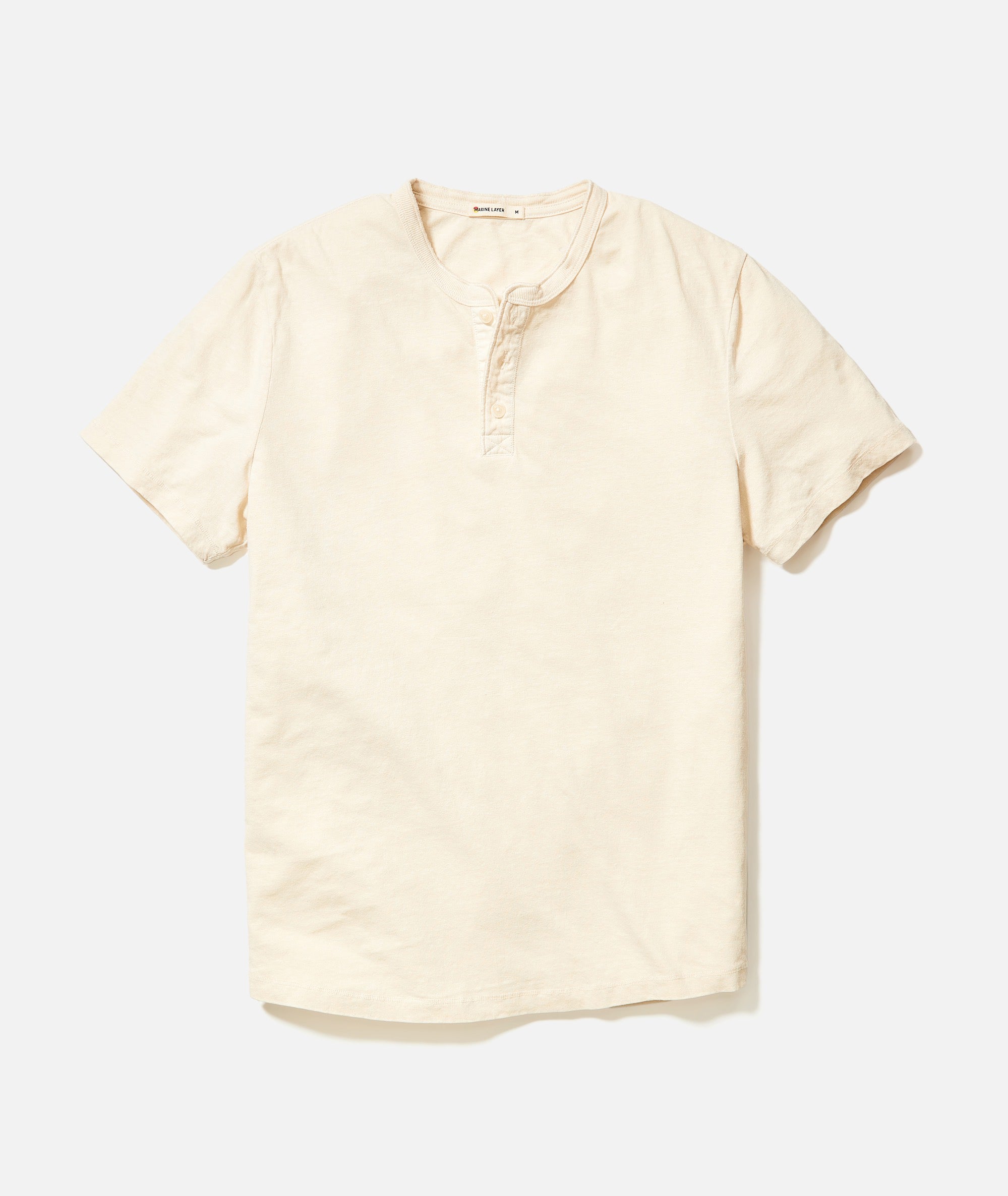 Relaxed Hemp Cotton Henley