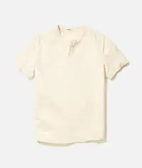 Relaxed Hemp Cotton Henley
