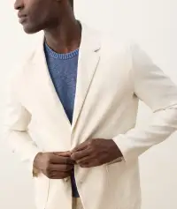 Hemp Blazer(Small,Natural)