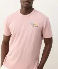 Relaxed Hemp Graphic Tee(Small,Rosette)