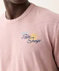 Relaxed Hemp Graphic Tee(Small,Rosette)