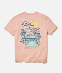 Relaxed Hemp Graphic Tee(Small,Rosette)