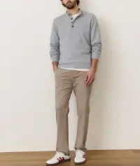Pacifica Stretch Twill Pullover(Small,Grey)