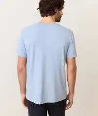 Signature Sea Change Crew Tee(Small,Soft Chambray)