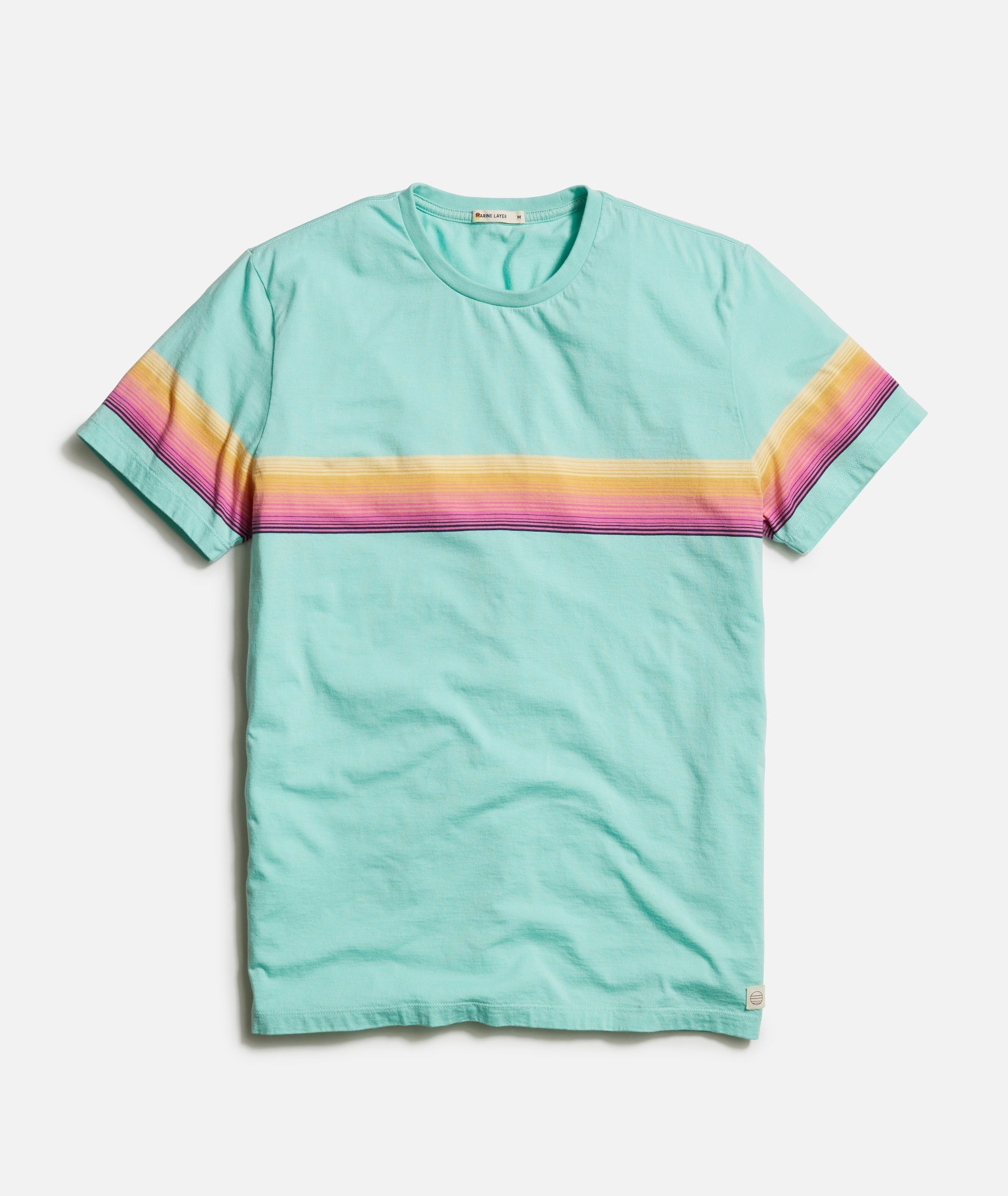 Signature Crew Stripe Tee