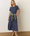 Navy/White Stripe