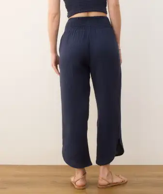 Cali Double Cloth Pant(Extra Small,Indigo)