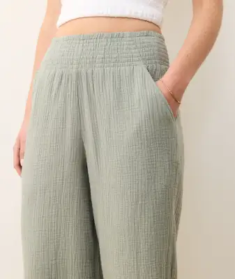 Cali Double Cloth Pant(Extra Small,Shadow)