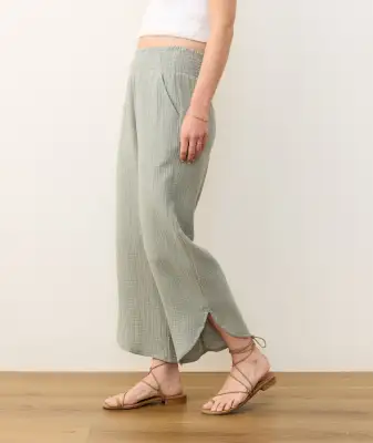 Cali Double Cloth Pant(Extra Small,Shadow)