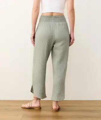 Cali Double Cloth Pant(Extra Small,Shadow)