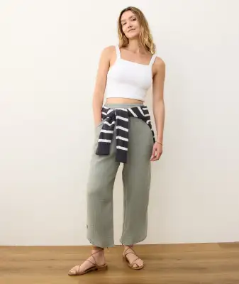Cali Double Cloth Pant(Extra Small,Shadow)