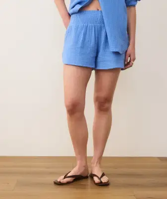 Cali Double Cloth Short(Extra Small,Marina)