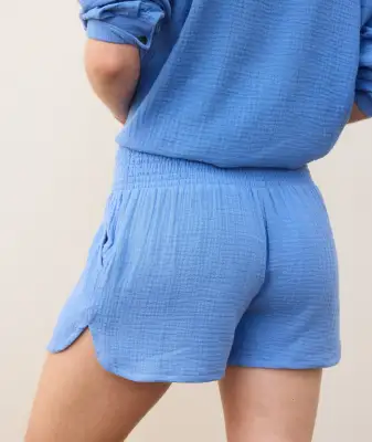 Cali Double Cloth Short(Extra Small,Marina)