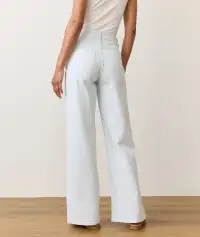 Charlie Wide Leg Pant(2,Railroad Stripe)