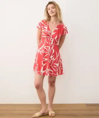 Camila Mini Dress(Extra Small,Sunset Mosaic)