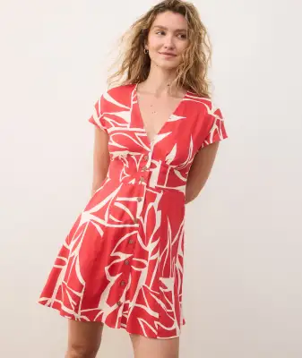 Camila Mini Dress(Extra Small,Sunset Mosaic)