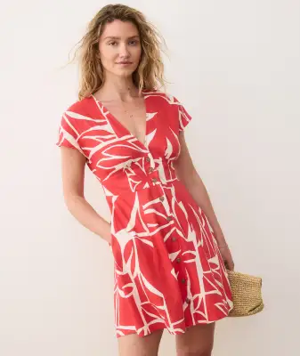 Camila Mini Dress(Extra Small,Sunset Mosaic)