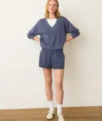 Cloud 9 Terry Short(Extra Small,Faded Indigo)