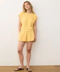 Cloud 9 Terry Short(Extra Small,Sunflower)