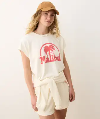 Cloud 9 Terry Dolman Tee(Extra Small,Antique White)