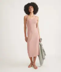 Lexi Rib Sun-In Spaghetti Strap Dress