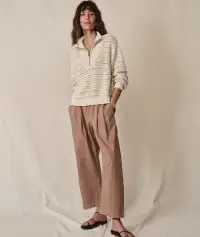 Kyra Poplin Barrel Pant