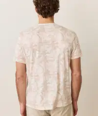 Signature Crew Tee(Small,Faded Palm)