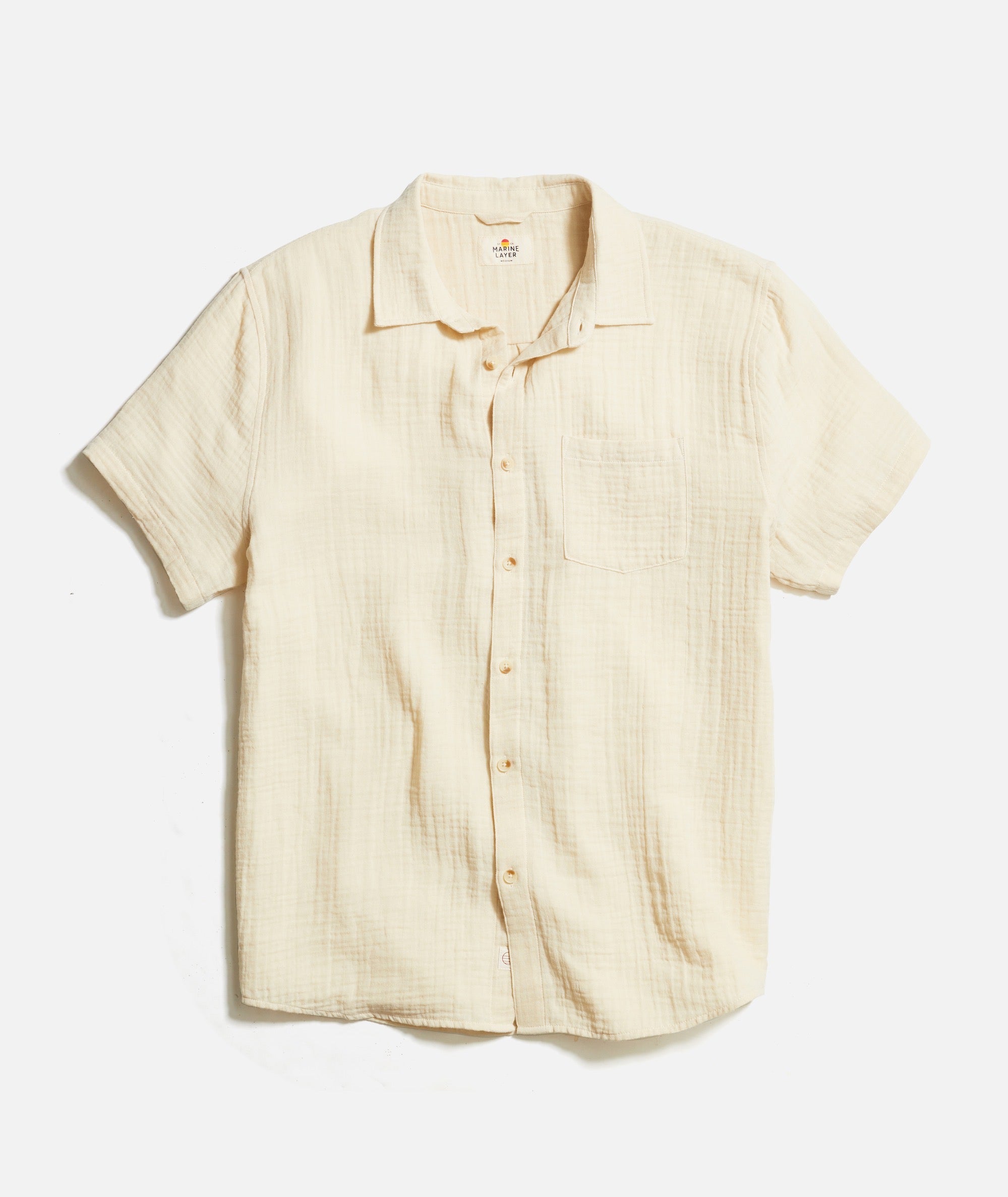 Crinkle Double Cloth  Shirt