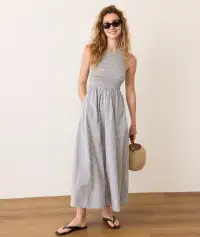 Darcy Poplin Smocked Dress