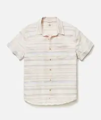 Stretch Selvage Short Sleeve Shirt