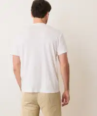 Relaxed Hemp Cotton Tee(Small,White)