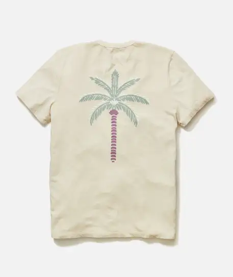 Signature Crew Graphic Tee(Small,Whitecap)