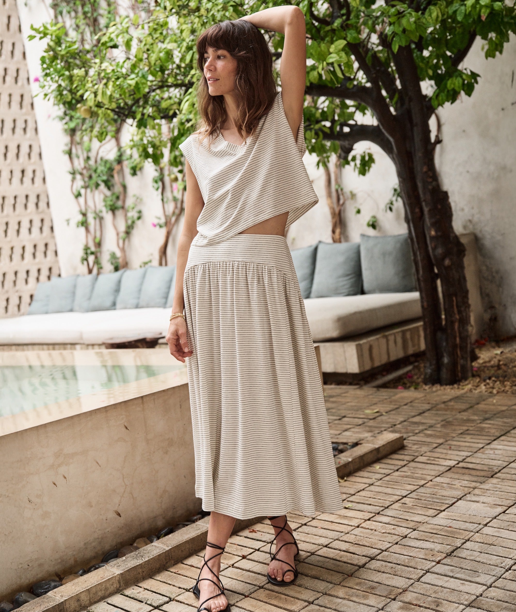 Nina Knit Midi Skirt