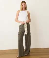 Lexi Rib Sun-In High Neck Crop Tank(Extra Small,White)