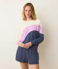 Cloud 9 Terry Sweatshirt(Extra Small,Cool Wave)