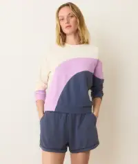 Cloud 9 Terry Sweatshirt(Extra Small,Cool Wave)