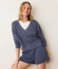 Cloud 9 Terry V-Neck Sweatshirt