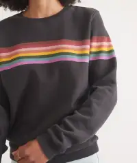 Anytime Sweatshirt(Extra Small,Washed Black)