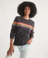 Anytime Sweatshirt(Extra Small,Washed Black)