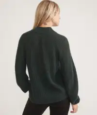 Evelyn Dream Yarn Pullover(Extra Small,Green Gables)