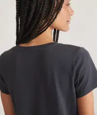 Easy V-Neck(Extra Small,Black)