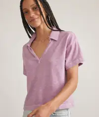 Vintage Slub Polo Tee